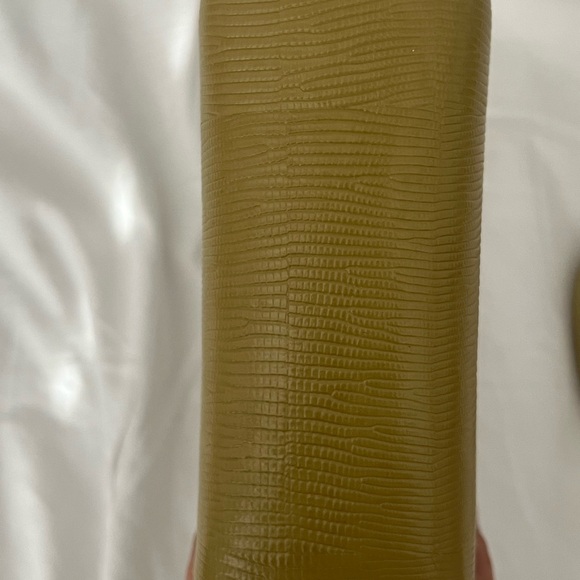 By Far Mini Leather Crossbody Bag in Green - Picture 8 of 10